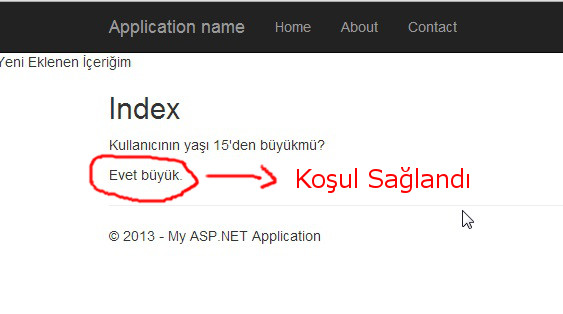 Kontrol yapısı