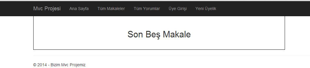 Proje ana sayfa
